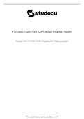 End of Life Shadow Health Complete (Regina Walker)-Subjective Data 2020/2021