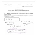 Exam I solutions