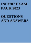 INF3707 EXAM PACK 2023