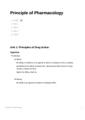 Anki Style Summary  Prinicple of Pharmacology