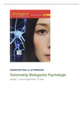 Uitwerking Toetsmatrijs Biologische Psychologie HS 1 t/m 6