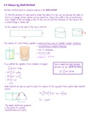 Volume by Shell Method