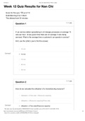 ME 555 six sigma - Stevens Institute Of Technology. Week 12 Quiz Results. Score for this quiz: 10 out of 10.