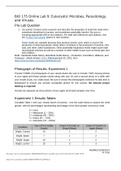 BIO 175 Medical Terminology - Stark State College. Online Lab 9: Eukaryotic Microbes, Parasitology, and Viruses Pre-Lab Questions and Answers.