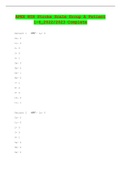 NIH Stroke Scale – All Test Groups A-F (patients 1-6) Answer key Updated Spring 2023.