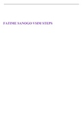 FATIME SANOGO VSIM STEPS