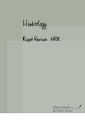 Histology Rapid Revision Krok 1 