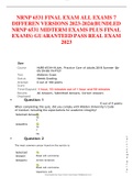 NRNP 6531 FINAL EXAM ALL EXAMS 7 DIFFEREN VERSIONS 2023-2024(BUNDLED NRNP 6531 MIDTERM EXAMS PLUS FINAL EXAMS) GUARANTEED PASS REAL EXAM 2023