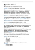 Samenvatting biologie thema 3: genetica 4 VWO