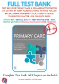 Test Bank Primary Care Interprofessional Collaborative Practice 5th, 6th Edition by Terry Mahan Buttaro