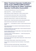 Water Treatment Operator Certification Study Guide (AWWA)COMPLETED(A Guide to Preparing for Water Treatment Operator Certification Exams)2023