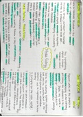 A* standard CIE handwritten media studies summary sheets