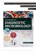 TEST BANK For Textbook of Diagnostic Microbiology, 6th Edition By Connie Mahon, All 41 Chapters Covered, Verified Latest Edition