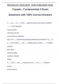 Copado - Fundamentals II Exam Questions with 100% Correct Answers