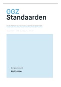 Zorgstandaard Autisme 2017 - GGZ Standaarden