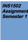 INS1502 ASSIGNMENT 2 SEMESTER 1 2023