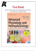 Test Bank Advanced Physiology and Pathophysiology Essentials for Clinical Practice 1st Edition Tkacs.