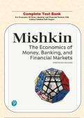 Complete Test Bank For Economics Of Money Banking And Financial Markets 13th Edition Mishkin Full Chapter 