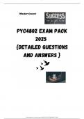 PYC4802 EXAM PACK 2025  {DETAILED QUESTIONS AND ANSWERS }