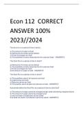 Exam (elaborations) microeconomics 