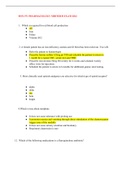 MSN-571 PHARMACOLOGY MIDTERM EXAM 2022 