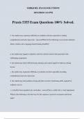 Praxis 5355 Exam Questions 100% Solved.