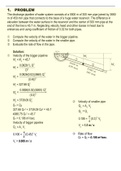 Hydraulics Coaching (Solved Problems with Solution)