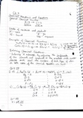 General Chemistry 1 Chemical Reactions and Equations