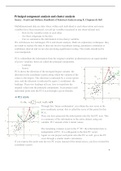 Practical 4: Advanced Data Analysis: full summary + explanations