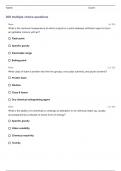 HAZMAT OPS/AWARENESS FINAL EXAM NEWEST 2024 ACTUAL QUESTIONS AND CORRECT ANSWERS