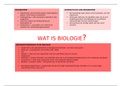 Samenvatting van alle hoofdstukken Biologie uit VWO 4