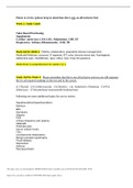  NSG 6001 NURSING 6001 STUDY GUIDE Final Exam