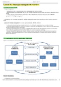 Summary Practising Strategy -  MNG3702 - Strategic Implementation And Control IIIB (MNG3702)