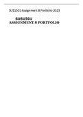 SUS1501 PORTFOLIO ASSIGNMNET  8  2023 SEMESETR  1