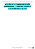 Ava Cruz 20 yr old i-Human Case study CC: Headache Assessment Quest and Physical assessment{ INCLUSIVE OF THE PROBLEM STATEMENT,DIAGNOSIS AND TEST RESULTS)