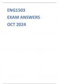 ENG1503 EXAM PORTFOLIO OCT 2024