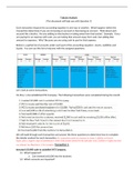 Tabular Analysis