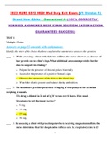 2023 NURS 6512 HESI Med Surg Exit Exam (V1 Version 1) Brand New Q&As + Guaranteed A+(100% CORRECTLY VERIFIED ANSWERES BEST EXAM SOUTION SATISFACTION GUARANTEED SUCCESS