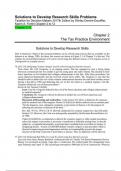 Solutions to Develop Research Skills Problems for Taxation for Decision Makers 2017th Edition by Shirley Dennis-Escoffier, Karen A. Fortin