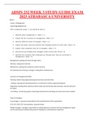 ADMN 232 WEEK 1 STUDY GUIDE WITH MOST EXPECTED AND WELL EXPLAINED EXAM QUESTIONS AND ANSWERS 2023 ATHABASCA UNIVERSITY