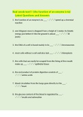 Real asvab test!!! (the function of an enzyme is to) Latest Questions and Answers