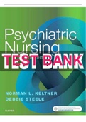 Test bank Psychiatric nursing 8th edition Norman L. keltner, Debbie Steele