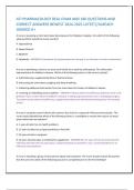 ATI PHARMACOLOGY REAL EXAM AND 180 QUESTIONS AND  CORRECT ANSWERS NEWEST 2024-2025 LATEST//ALREADY  GRADED A+ A nurse is assessing a client who takes Desmopressin for Diabetes Insipidus. For which of the following  adverse effects should the nurse monitor