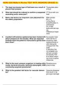 NURS 6550 Midterm Review TEST WITH ANSWERS GRADED A+