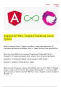 Angular QC With Complete Solutions Latest Update