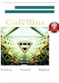 TEST BANK for Calculus 9th Edition by Varberg, Purcell and Rigdon, all Chapters covered ISBN: 9780131429246