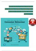 TEST BANK For Consumer Behaviour: Buying, Having, and Being, Canadian Edition, 9th Edition, 2024 by Michael R. Solomon, Verified Chapters 1 - 15, Complete Newest Version