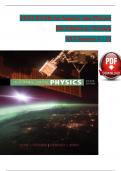 TEST BANK For Inquiry into Physics 8th Edition by Ostdiek, Verified Chapters 1 - 12, Complete Newest Version