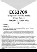 ECS3709 Assignment 5 (DETAILED ANSWERS) Semester 2 2024 - DISTINCTION GUARANTEED