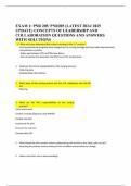 EXAM 1: PNR 205/ PNR205 (LATEST 2024/ 2025 UPDATE) CONCEPTS OF LEADERSHIP AND COLLABORATION QUESTIONS AND ANSWERS WITH SOLUTIONS